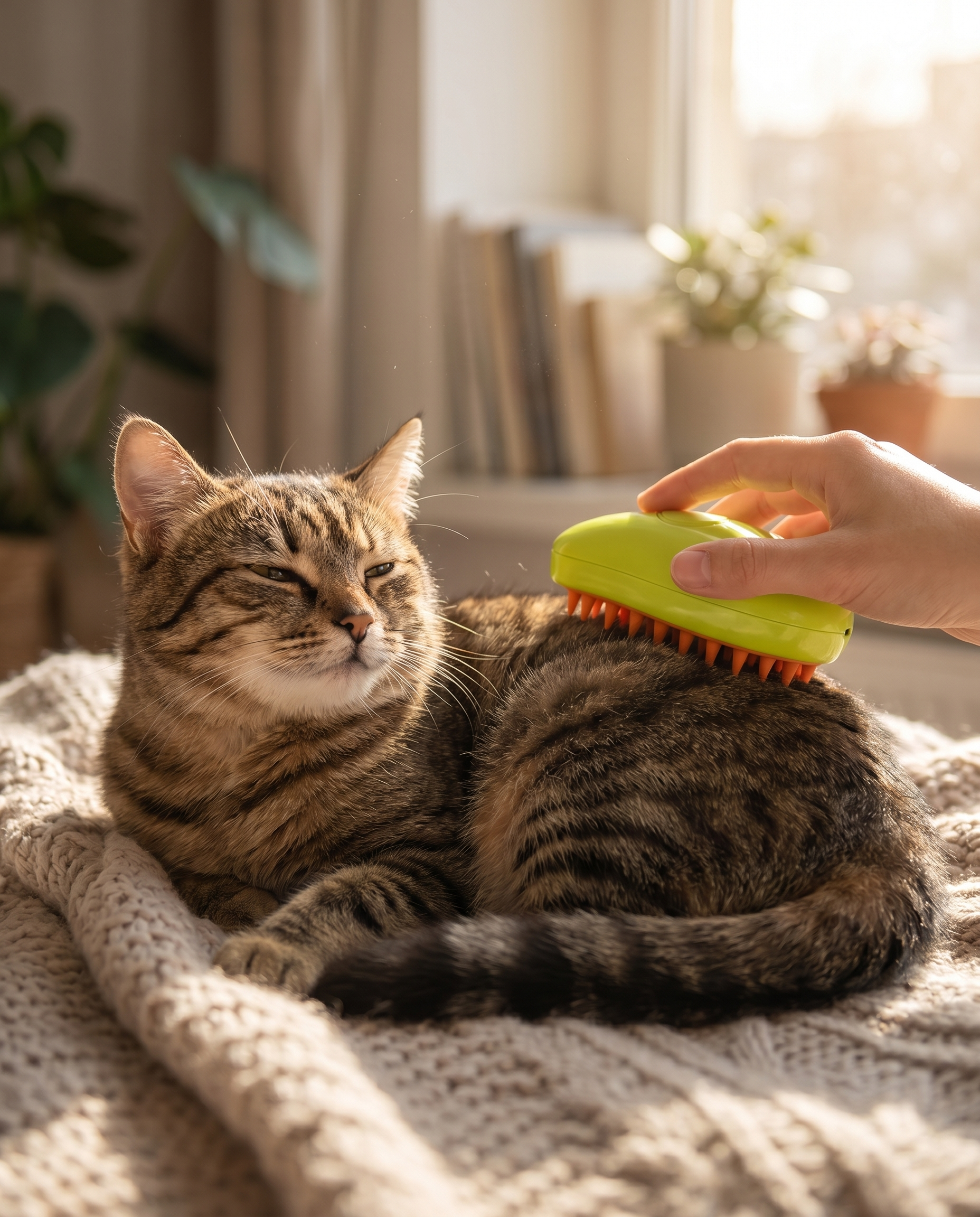 Mistipaw Steam Grooming Brush